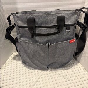 Skip Hop Gray Tote Bag